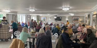 Coffee time at Fitzford Lodge to help Devon Air Ambulance
