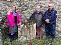 Is church foundation stone heading home?
