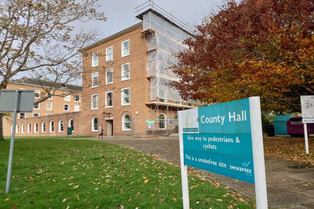 Locality budget suspended by county