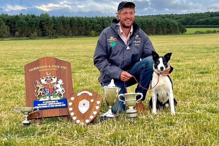Frank Richards Sheepdog Champion