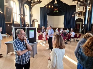 See town's plan discussed online