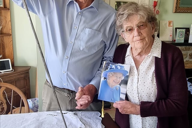 Daredevil Bere Ferrers couple celebrate diamond wedding