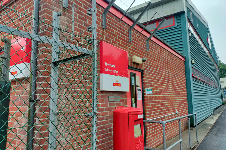Royal Mail, Delivery Office, Tavistock