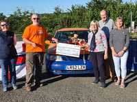 Wacky Rally team donate £1,500