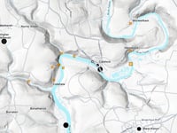 Sewage pours into River Tamar