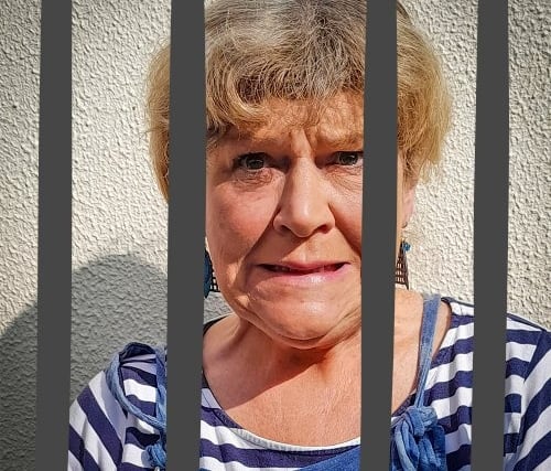 Getting locked up for a good cause!