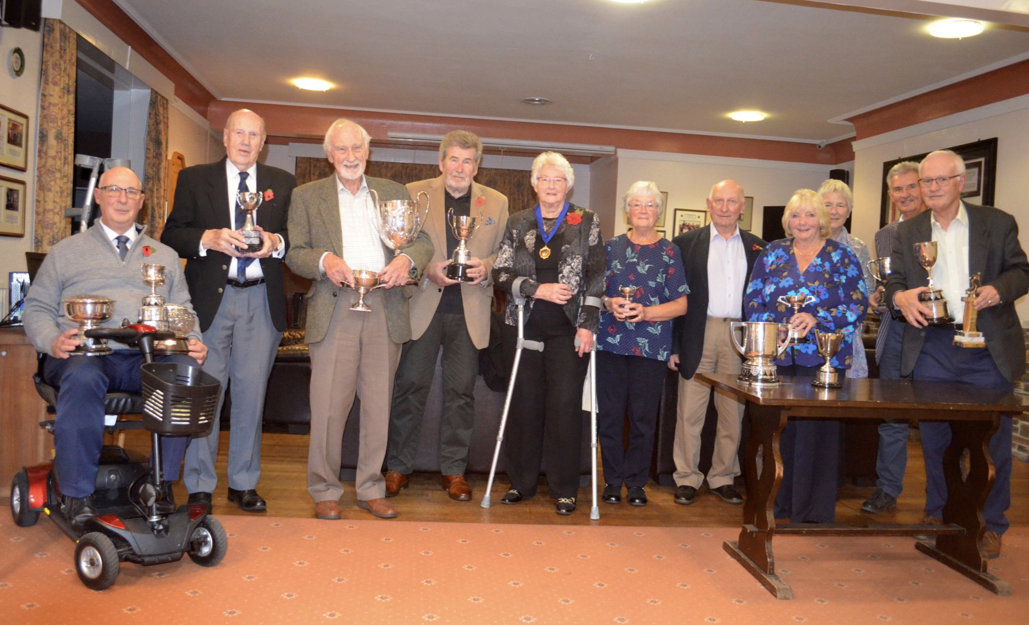 Tavistock bowlers celebrate season's end