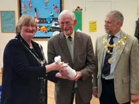 Honour for talking newspaper man