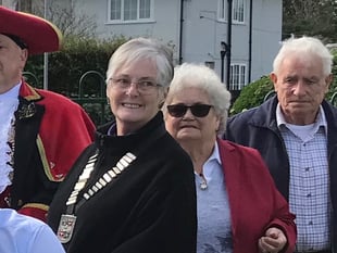 Outgoing Callington portreeve's last duty opening dementia cafes
