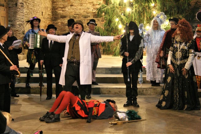 Wassailing puts the spark into January
