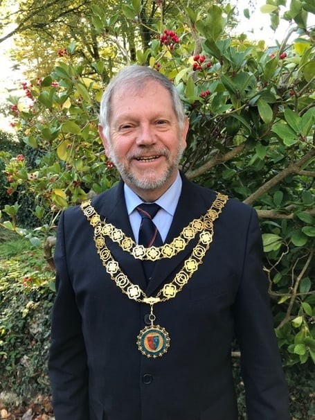 Cllr Paul Ward, mayor of Tavistock 2022/23