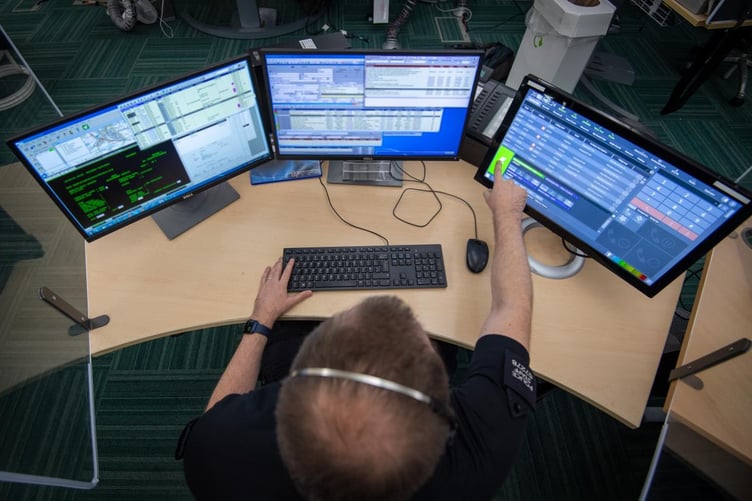 Devon and Cornwall Police call handler-dispatcher.
Picture: Police (Feb 2023)