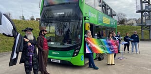 Cornwall Pride Bus Tour stops off in Callington