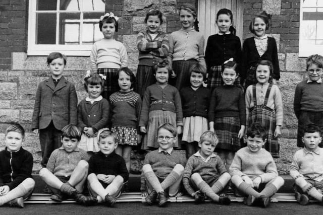 THOSE WERE THE DAYS: Calstock School infants in 1963