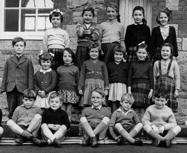 THOSE WERE THE DAYS: Calstock School infants in 1963