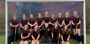 Hockey league title win for Tavistock U16 Girls