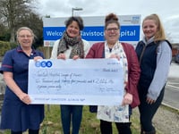 Hospital staff’s outstanding care of mother rewarded with donation