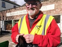 Much-missed street cleaner’s memorial