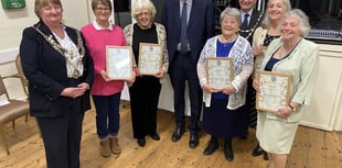 Lord Lieutenant hands out awards