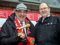 Veteran football volunteer retires