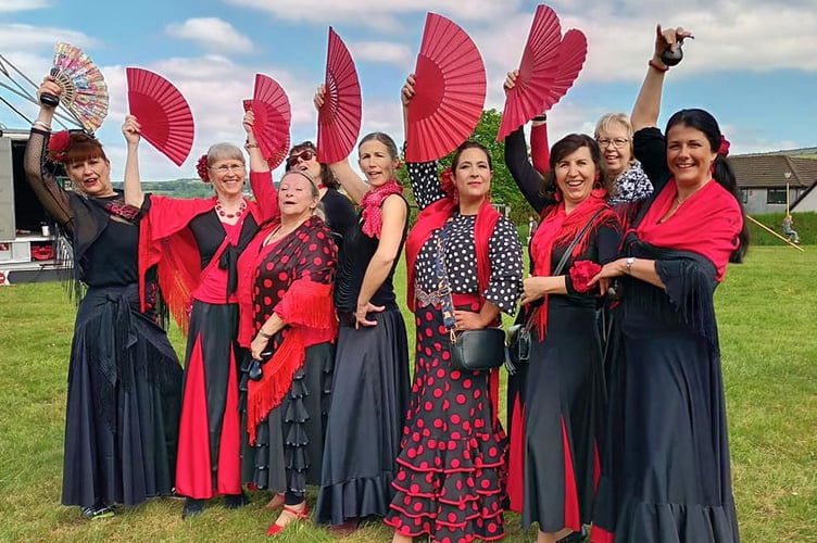 THE Flamenco/Latino workshop will take place at the Spar Shop Stage and the Town Hall 