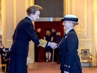 Callington officer receives MBE