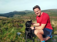 Moorland running with an ex-Marine