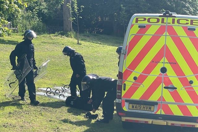 Man arrested after incident in Crediton
