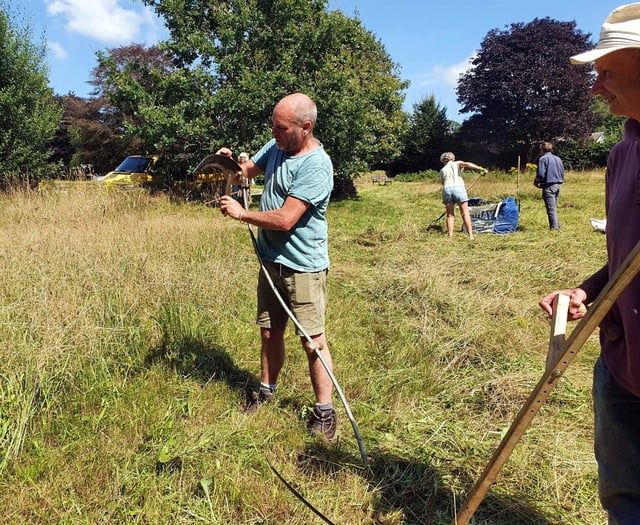 Burial ground volunteers
