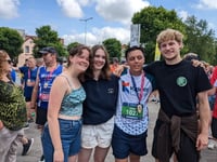 A marathon feat for amazing Evan