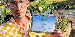 Gardener’s first show garden winner