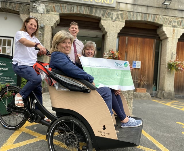 Trickshaw gives back freedom to ride