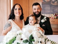 Dad wins title after wife sings his praises