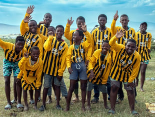 Village footballers’ reach goes global