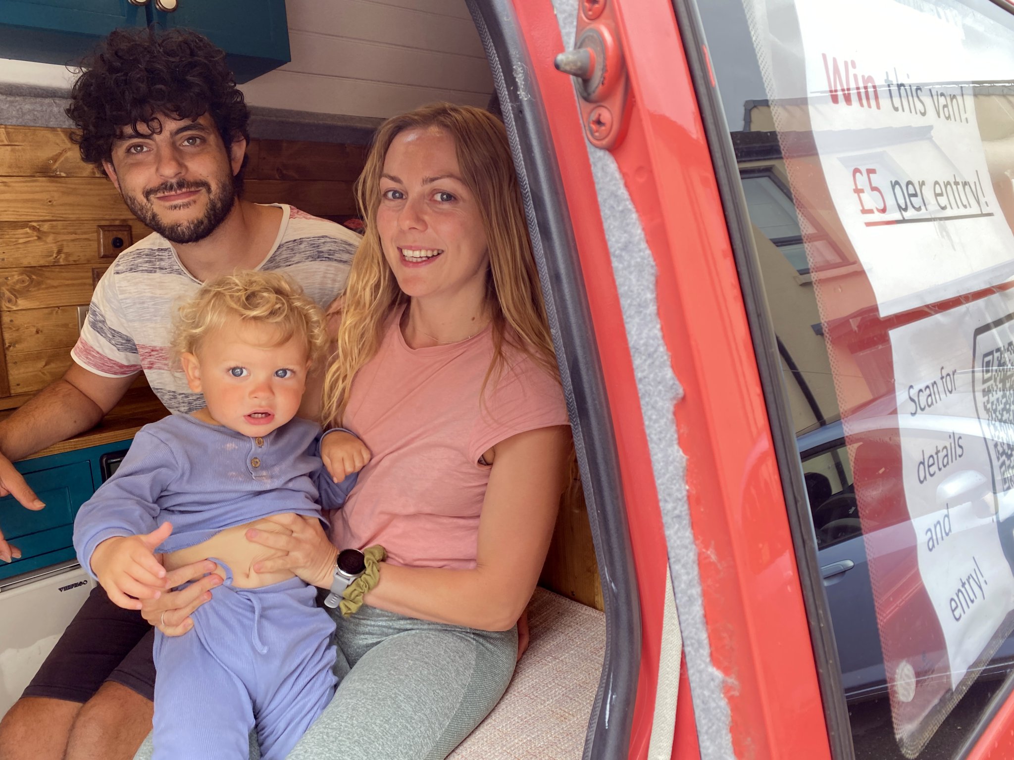 Family selling van to move to remote island