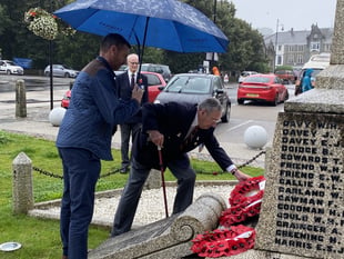 Veteran honours ‘forgotten war’ dead