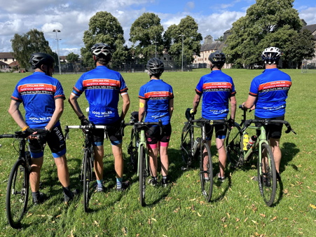 Quintet set to cross the country for local charity