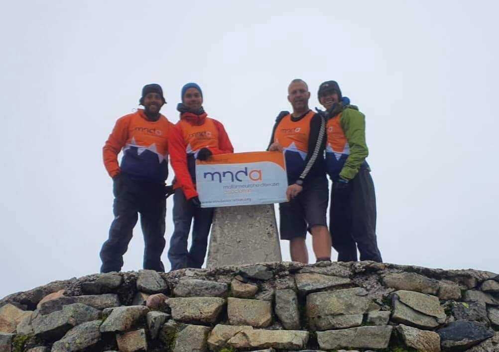 Joy at scaling final peak for Dad