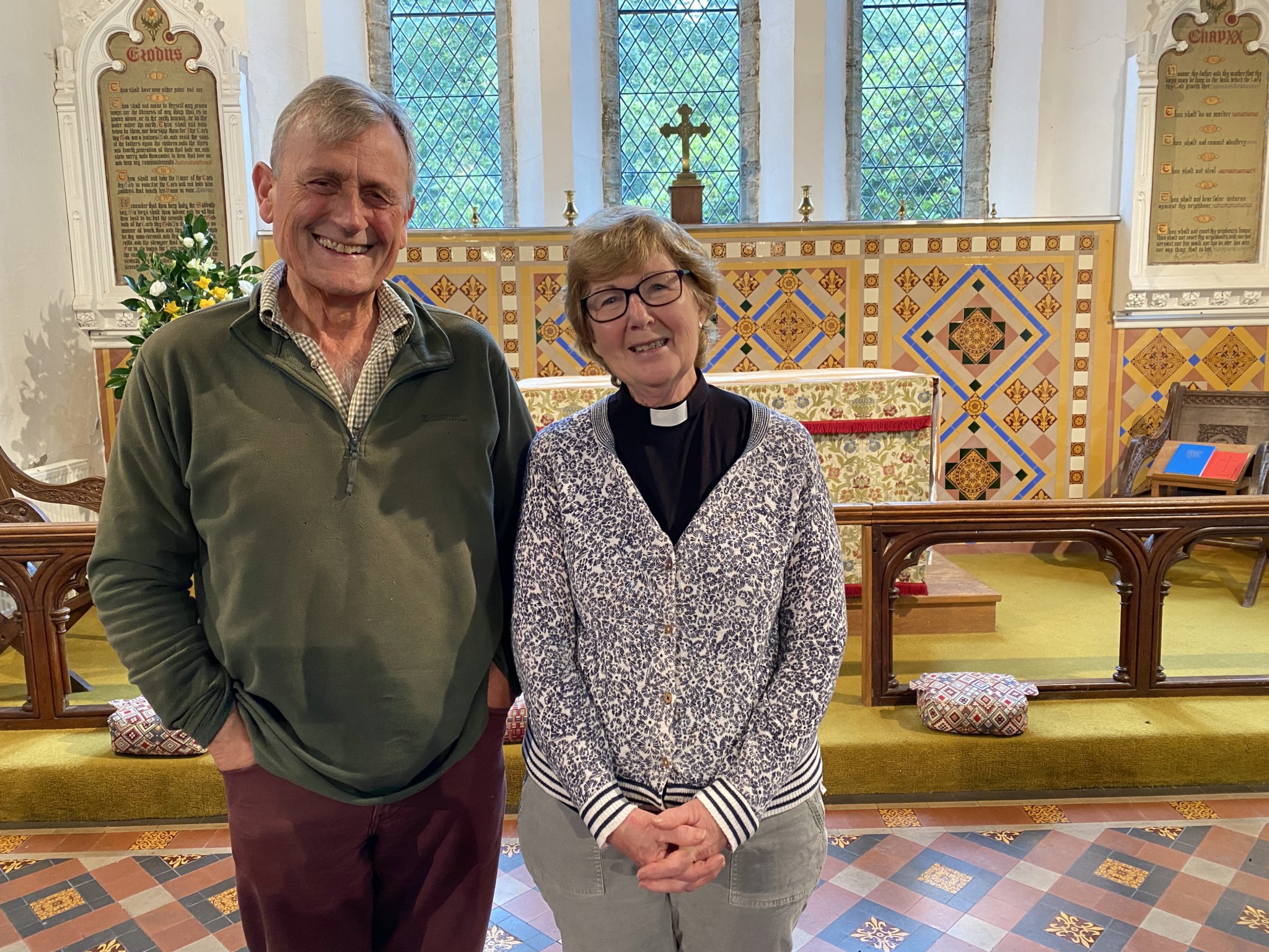 Village church moving with the times