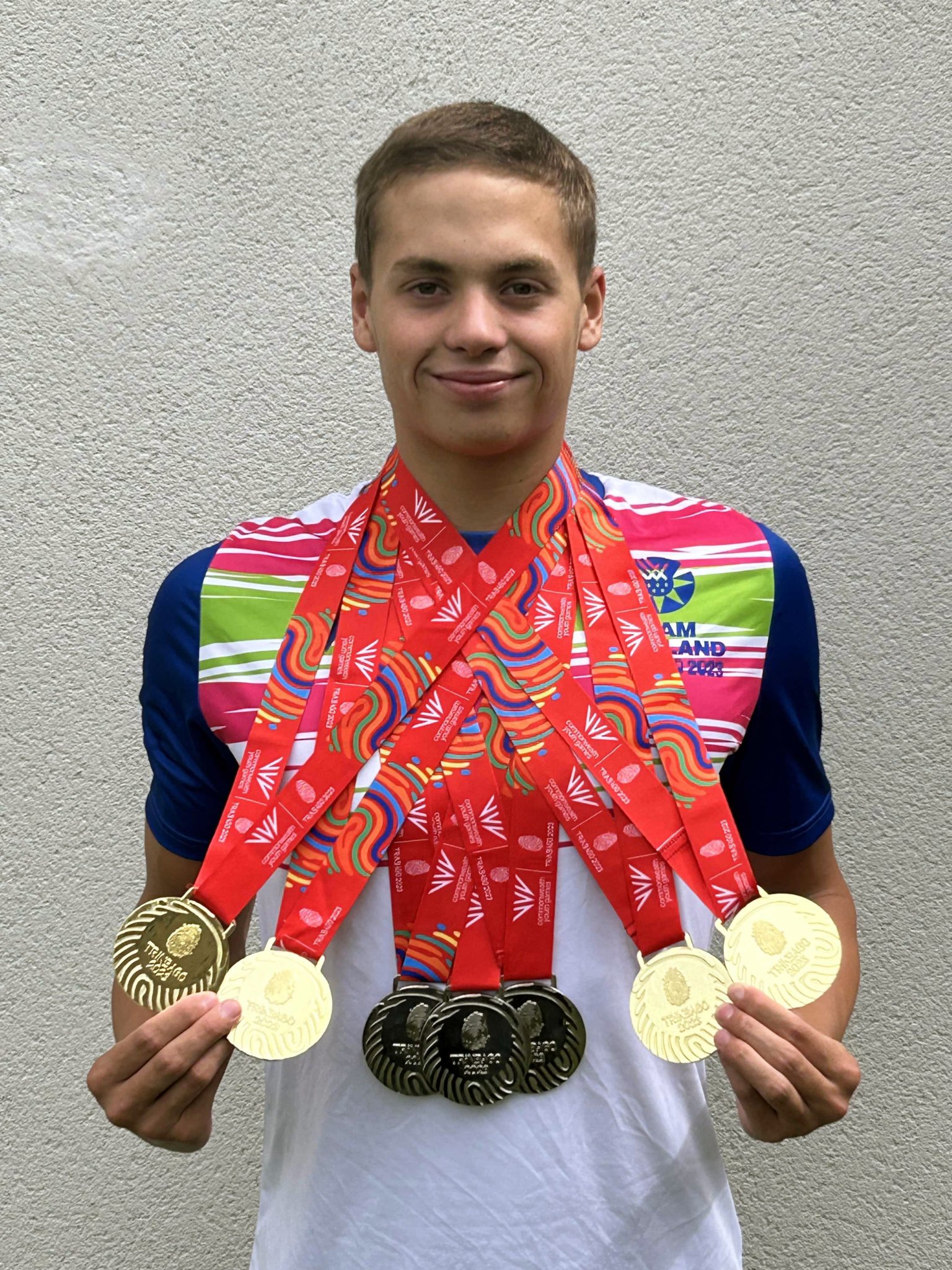 Matthew strikes international gold at games