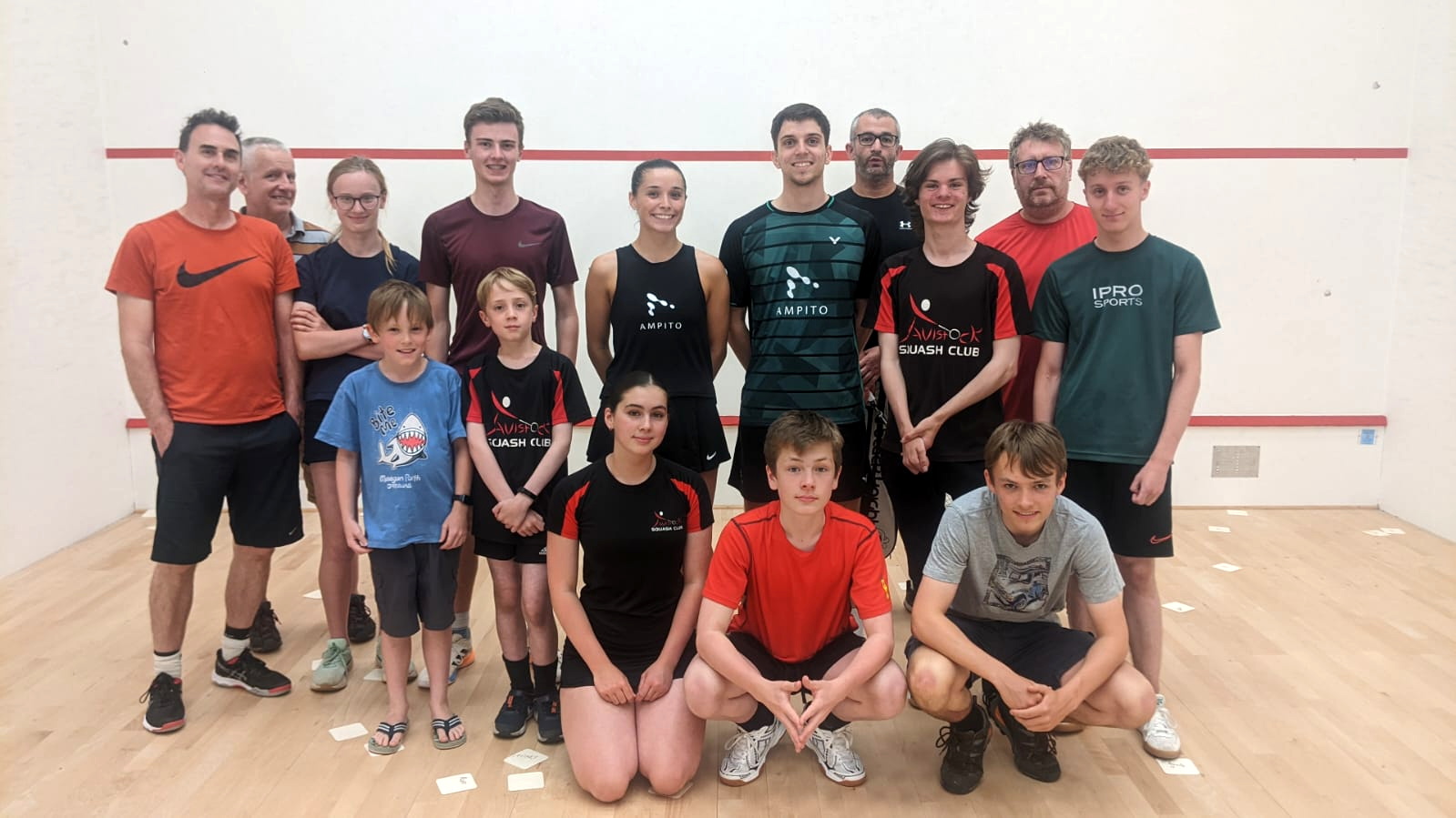 Pro pair put on a show at Tavistock club