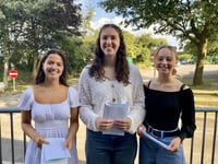 A-level success despite disruption