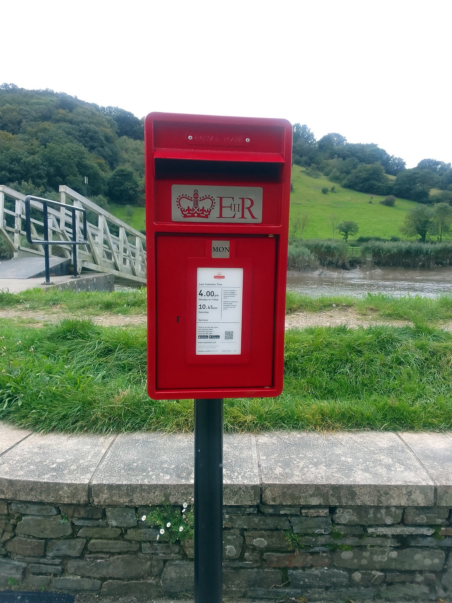 Victory as post box arrives