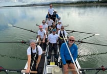 Adventurous mum rows across sea for charity