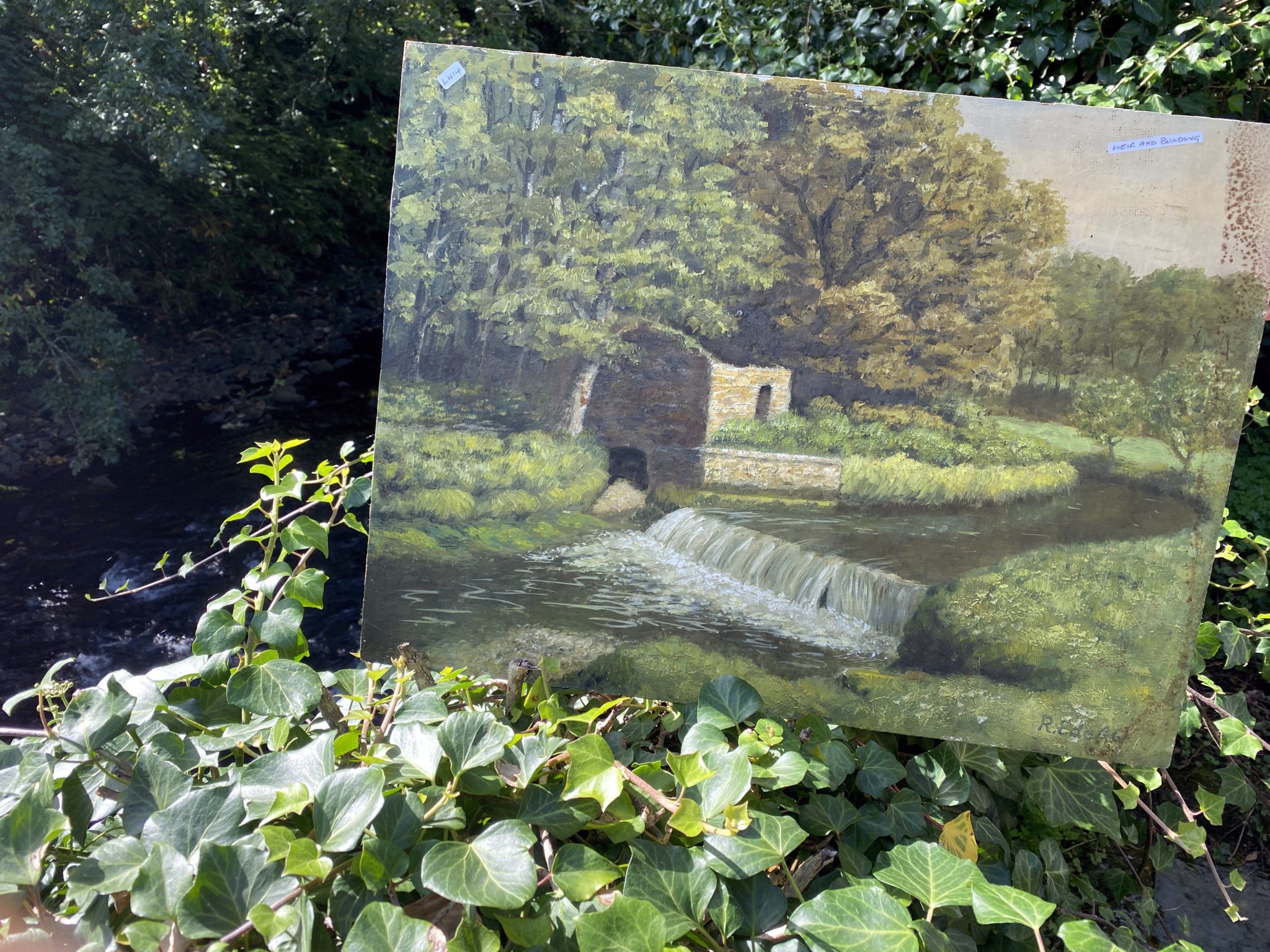 Readers' help sought to identify mystery in West Devon painting