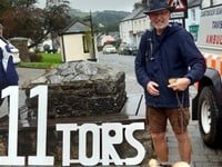 Man and his best friend hike for rescue charity