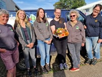 Tamar Valley Food Hubs celebration raises over £400 for local food banks