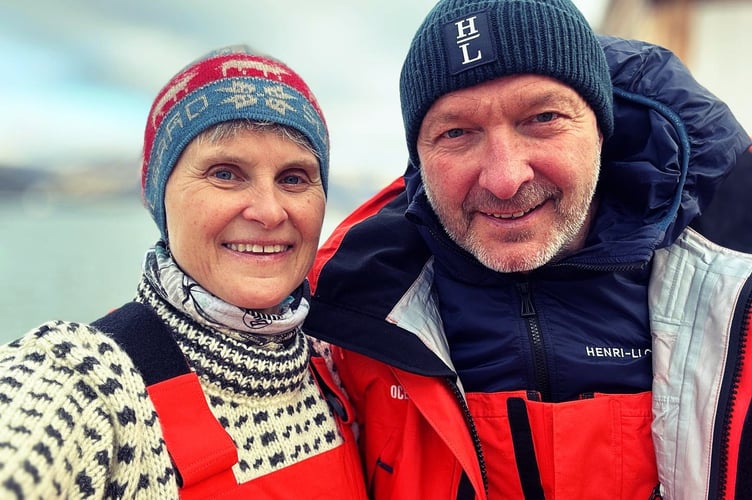 Sam and Jim McNeill on Ocean Warrior