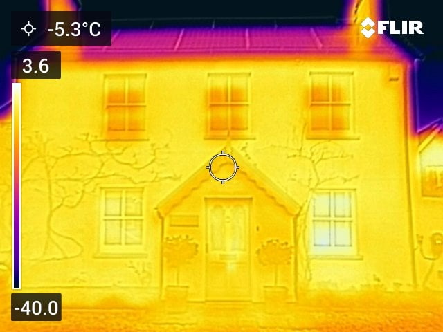 Thermal imaging camera helping to keep bills lower this winter