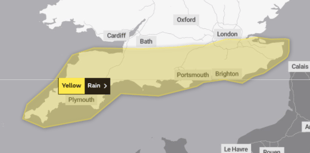 Yellow weather warning issued for South West 